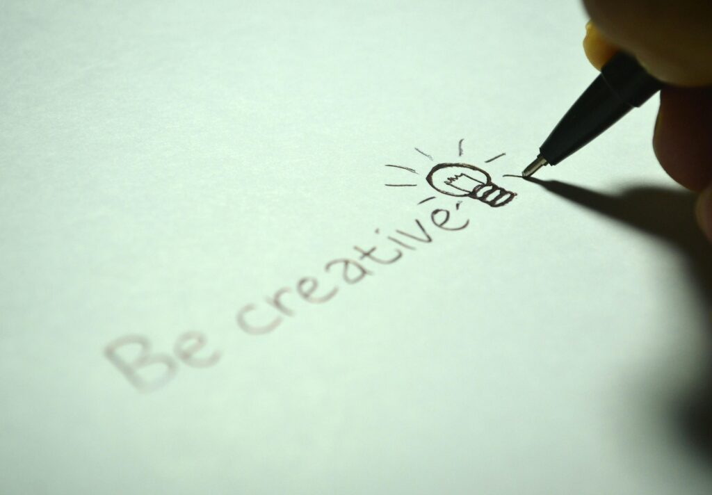 be creative